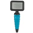 Master Grooming Tools Stainless Steel and Rubber Ergonomic Pet Slicker Brush, Small Master Grooming Tools Stainless Steel and Rubber Ergonomic Pet Slicker Brush, Small