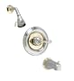 American Standard 1041.224.299 Williamsburg Anti-Scald Tub and Shower Faucet, Polished Chrome