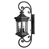 Large Wall Lantern in Museum Black - Energy Star Optional