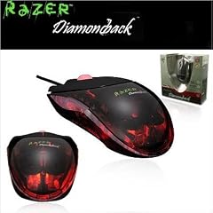 Razer Diamondback Maus 1600dpi rot