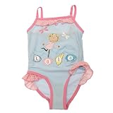 Childrens/Kids Girls Lola Printed Swimming Costume