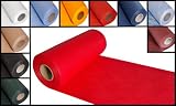 Tischläufer, Tischband, Rollenware aus stoffähnlichem Vlies (Farbe & Breite nach Wahl), Rot, 30cmx25m, ideal für jede Party, Catering, Vereinsfeier, Hochzeit, Geburtstagsfeier
