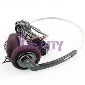 NEW logitech Labtec GO-420 Audio PC Portable Headphones by 