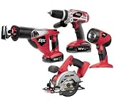 Skil 2895LI-20 18V Lithium Ion Cordless 4-Tool Combo Pack