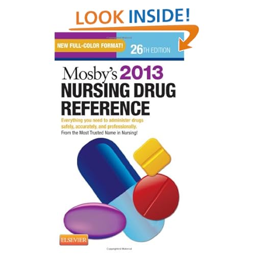 Mosby's 2013 Nursing Drug Reference, 26e (SKIDMORE NURSING DRUG REFERENCE)