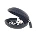 Earphone Case - Clamshell Style with Zipper Enclosure, Inner Pocket, and Durable Exterior, by Earphones Plus.