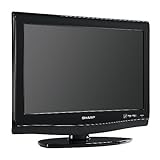 Sharp LC19SB27UT 19-Inch 720p LCD HDTV, Black