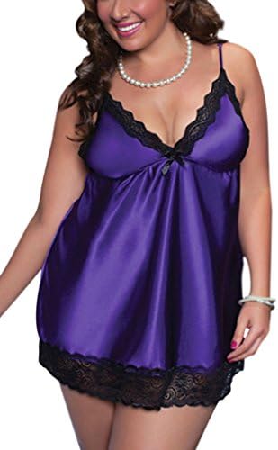 LKOUS Womens Plus Size Sexy Baby sexy Lingerie Sleepwear Underwear Bodysuit