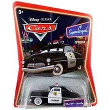 Disney Pixar Cars Supercharged Sheriff 1:55 Diecast Car - Series 2