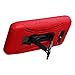 MyBat Symbiosis Dual Layer Protective Case with Kickstand for Motorola Droid Razr M XT907 - Retail Packaging - Black/Red