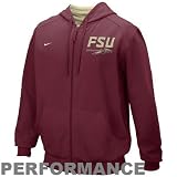 Nike Florida State Seminoles (FSU) Garnet ThermaFIT Fleece Performance Hoody Sweatshirt