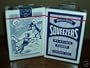 1 Deck Bulldog Squeezers Playing Cards Blue