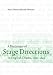 A Dictionary of Stage Directions in English Drama 1580-1642