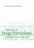 A Dictionary of Stage Directions in English Drama 1580-1642