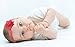 Shabby Chiffon Flower Baby and Newborn Girls Headband Set - 18 Pack - by ZELDA MATILDA - Gorgeous Rosettes on Super Soft and Stretchy Headbands for Newborn and Baby Girls - Boutique quality!