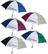 68 Wilson Wind Breaker Golf Umbrella Blk/Gold/White