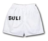 White Boxer Short with Buli