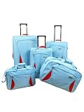 forum 6872305 Herren 5 teiliges Trolleyset Andro hellblau Andro, hellblau