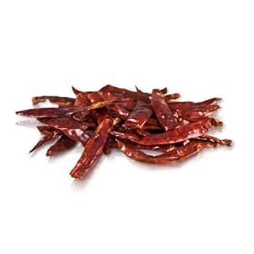 Whole Dried Japones Chili Peppers 1 oz