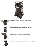 Zamst A2-DX Strong Support Right Side Ankle Brace BLACK WM - RIGHT SIDE (7.5-10.5)