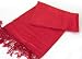 Sports : Couture Discount Schal Pashmina Halstuch Stola rot (ACC26)