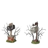 D56 Dept 56 Snow Village Halloween Spooky Mailboxes