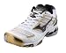 Mizuno Wave Lightning 7 Indoor Herren Farbe: weiß/schwarz/gold