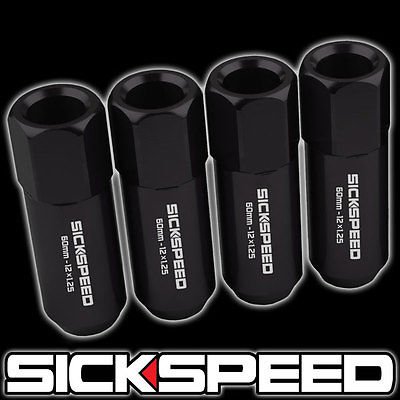 4 Black 60Mm Aluminum Extended Tuner Lug Nuts Lugs For Wheels/Rims 12X1.25 L15 for Infiniti M45
4 Black 60Mm Aluminum Extended Tuner Lug Nuts Lugs For Wheels/Rims 12X1.25 L15 for Infiniti M45