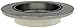 ACDelco Silver 18A2321A (19241840) Non-Coated Rear Disc Brake Rotor