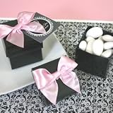 Mini Cube Boxes - Black (set of 12) - Baby Shower Gifts & Wedding Favors