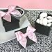 Mini Cube Boxes - Black (set of 12) - Baby Shower Gifts & Wedding Favors