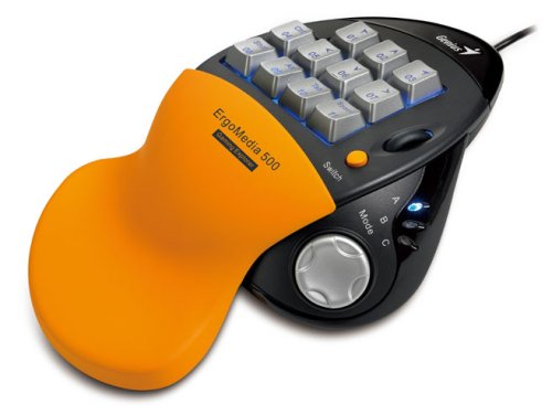 Cover image : Genius ErgoMedia 500 11-Key USB Gaming Keypad