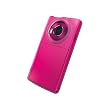 iBUFFALO docomo LUMIX Phone P-02D ソフトケース【TPU素材】液晶保護フィルム付(ピンク) BSMPP02DTPK