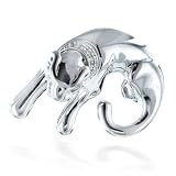 Silver & Diamond Panther Pendant