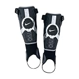 Nike Youth T90 Protegga Shield III Shin Guards, Black/silver