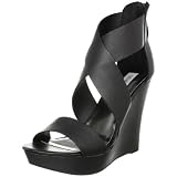 Steve Madden Womens Riddgge Platform Wedge San