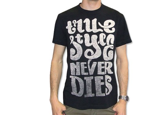 MUSTANG Schwarzes Männershirt - T-Shirt - schwarz 