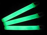 Review Luminasa  / 10 - High quality green 30 Minute Light Sticks