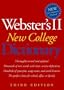 Houghton Mifflin 0618396012 Websters II Hardbound New College Dictionary
