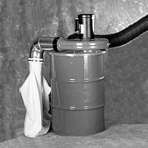 DUSTMASTER 100S 2-Stage Dust Collector - 1 HP, 700 CFM,1Phase, 115 208-230 Voltage, 5131... by Dustmaster
