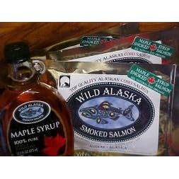 Maple Smoked Coho Salmon-1 2 pound fillet by Wild Alaskan Smoked Salmon & Seafood