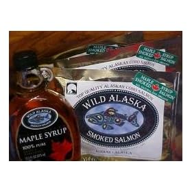 Maple Smoked Sockeye Salmon-1/4 pound fillet