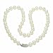 Sterling Silver White Freshwater Cultured Pearl A Grade  8.5-9mm Necklace, 18"
