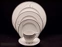 Noritake Platinum Wave #9317 5 Pc Place Setting(s)