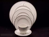 Noritake Platinum Wave #9317 5 Pc Place Setting(s)