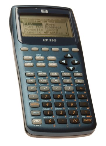 HP HP39G Algebraic Graphing Calculator