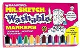 MARKER SET WATERCOLOR W/TRAY 12 CLR WASHABLE 12 COLOR