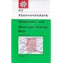 Wetterstein Mieminger Gebirge Mitte 1 : 25 000 Wegmarkierungen: Topographische Karte