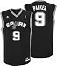 Adidas San Antonio Spurs Tony Parker Revolution 30 Replica Road Jersey Large