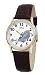 Disney Men's D070S003 Eeyore Brown Leather Strap Watch